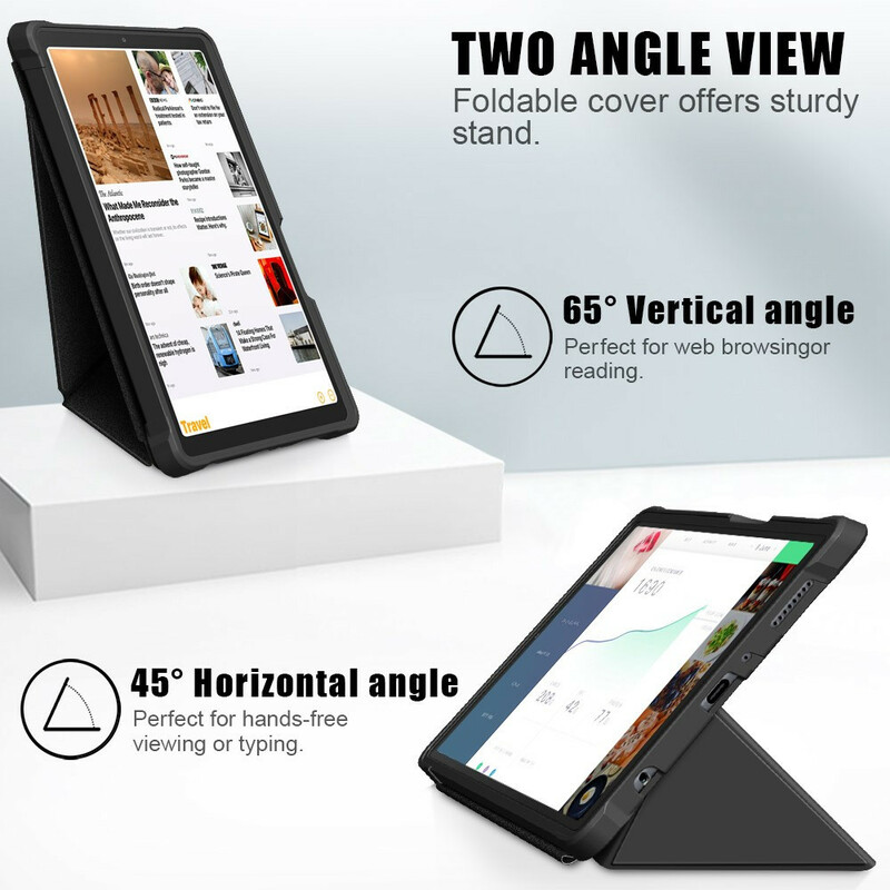 Capa inteligente Samsung Galaxy Tab A7 Lite Origami