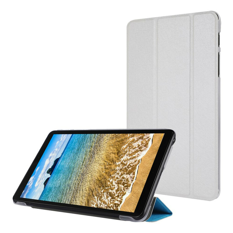 Capa inteligente Samsung Galaxy Tab A7 Lite Leatherette Silk Texture Capa inteligente Samsung Galaxy Tab A7 Lite Leatherette Silk Texture