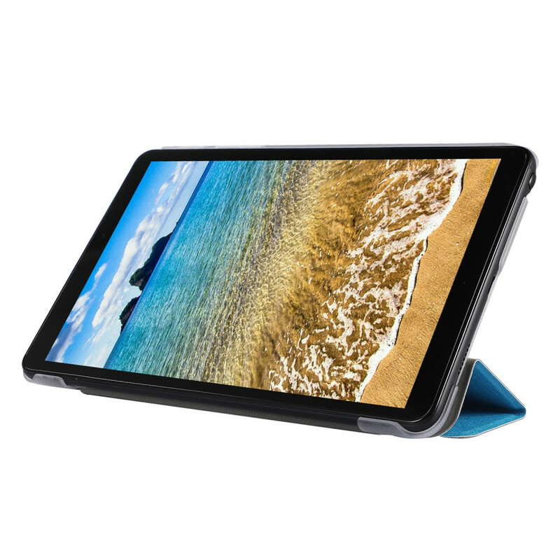 Capa inteligente Samsung Galaxy Tab A7 Lite Leatherette Silk Texture Capa inteligente Samsung Galaxy Tab A7 Lite Leatherette Silk Texture
