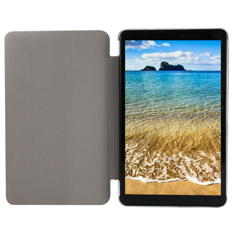 Capa inteligente Samsung Galaxy Tab A7 Lite Leatherette Silk Texture Capa inteligente Samsung Galaxy Tab A7 Lite Leatherette Silk Texture