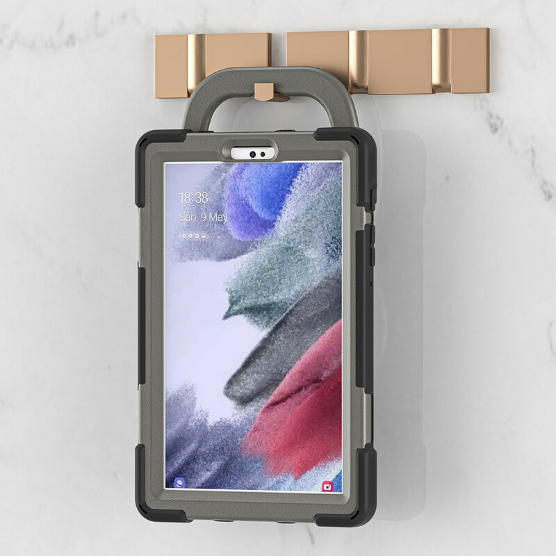 Samsung Galaxy Tab A7 Lite Lite Lite Ultra Durable Case Suporte com anel rotativo