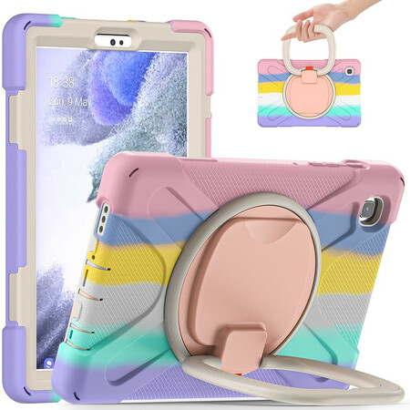 Samsung Galaxy Tab A7 Lite Ultra Resistente Cor da capa de suporte do anel