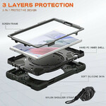 Samsung Galaxy Tab A7 Lite Multi-Functional Case com alça de ombro