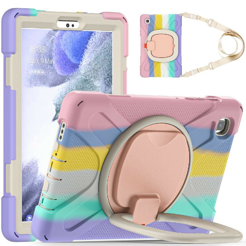 Samsung Galaxy Tab A7 Lite Multi-Functional Shoulder Strap Case Color