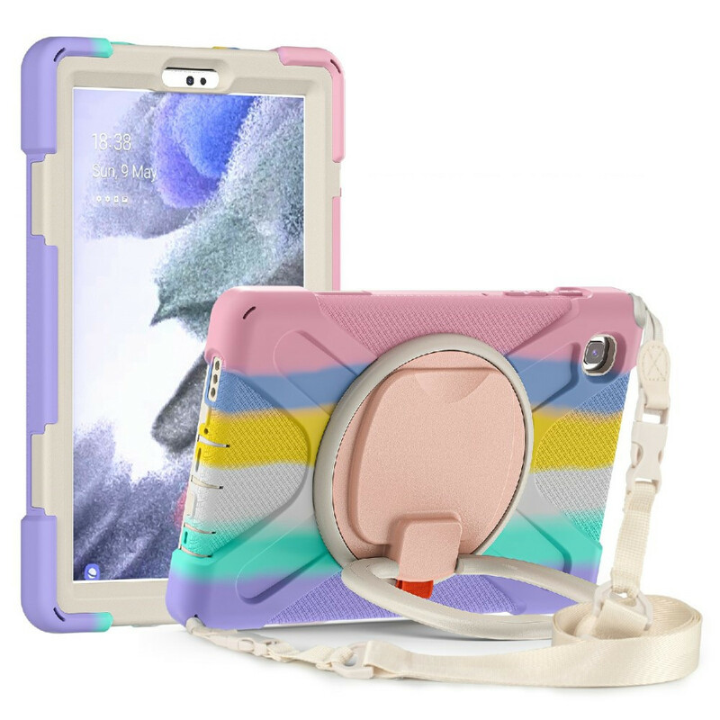 Samsung Galaxy Tab A7 Lite Multi-Functional Shoulder Strap Case Color