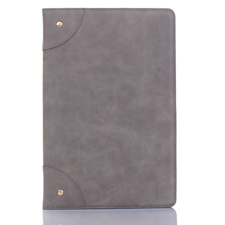 Samsung Galaxy Tab A7 Lite Mock Leather Case Vintage Rivets