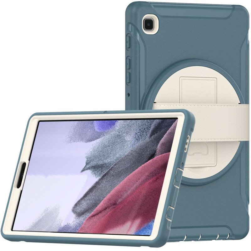 Samsung Galaxy Tab A7 Lite Capa de protecção tripla com alça e suporte