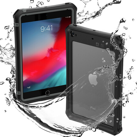 iPad Mini 4 / 3 / 2 / 1 Capa à prova de água com suporte e correia