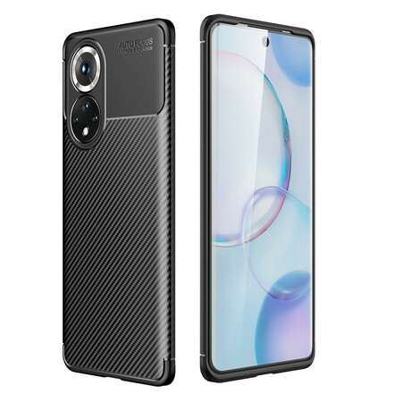 Honor 50 Capa Flexível de Fibra de Carbono Textura