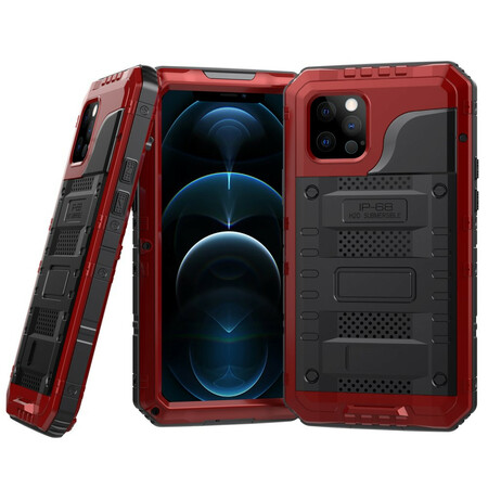 Capa de metal super resistente à prova de água iPhone 12 Pro Max