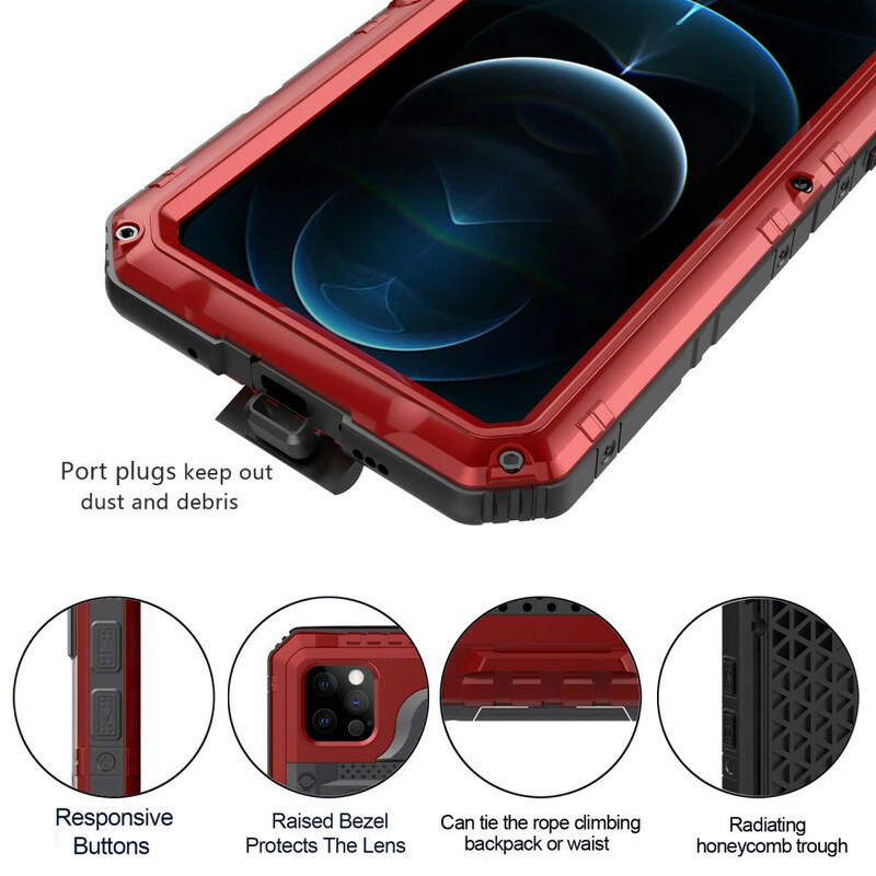 Capa Case Prova Dagua Água Waterproof iPhone 12 12 Pro Max