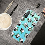 OnePlus Nord CE 5G Capa de Pandas Pequenos