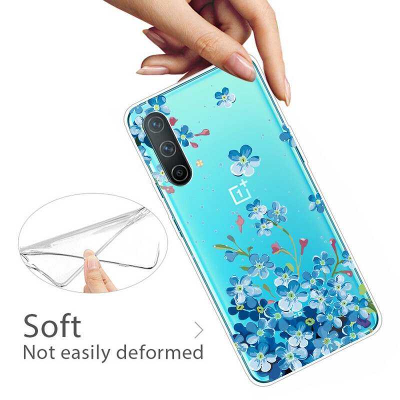 OnePlus Nord CE 5G Case Blue Flowers