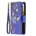 Xiaomi Redmi Note 10 / Nota 10s Borboletas de Bolso com Fecho