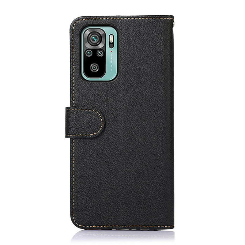 Xiaomi Redmi Note 10 / Nota 10s Style Litchi RFID Case KHAZNEH