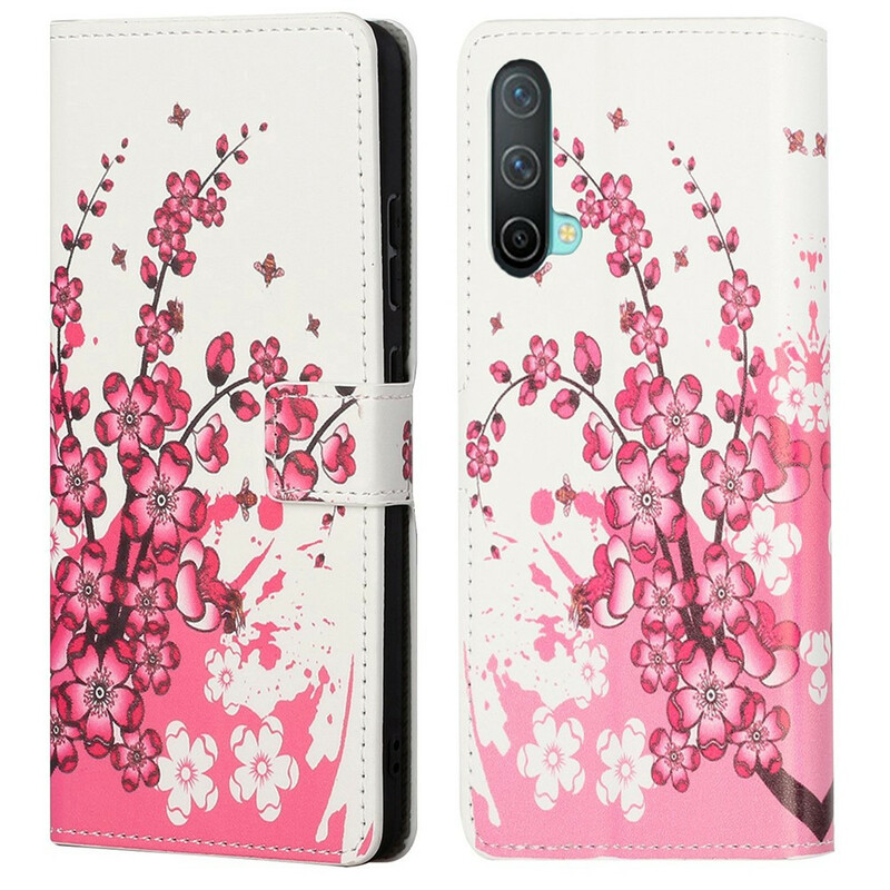 Capa OnePlus Nord CE 5G Flores Tropicais