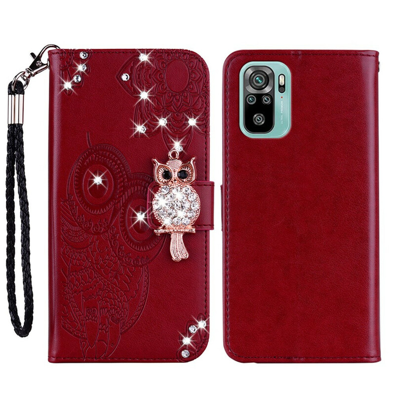 Xiaomi Redmi Note 10 / Nota 10s Capa Mandala Coruja e Encanto