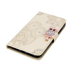 Xiaomi Redmi Note 10 / Nota 10s Capa Mandala Coruja e Encanto