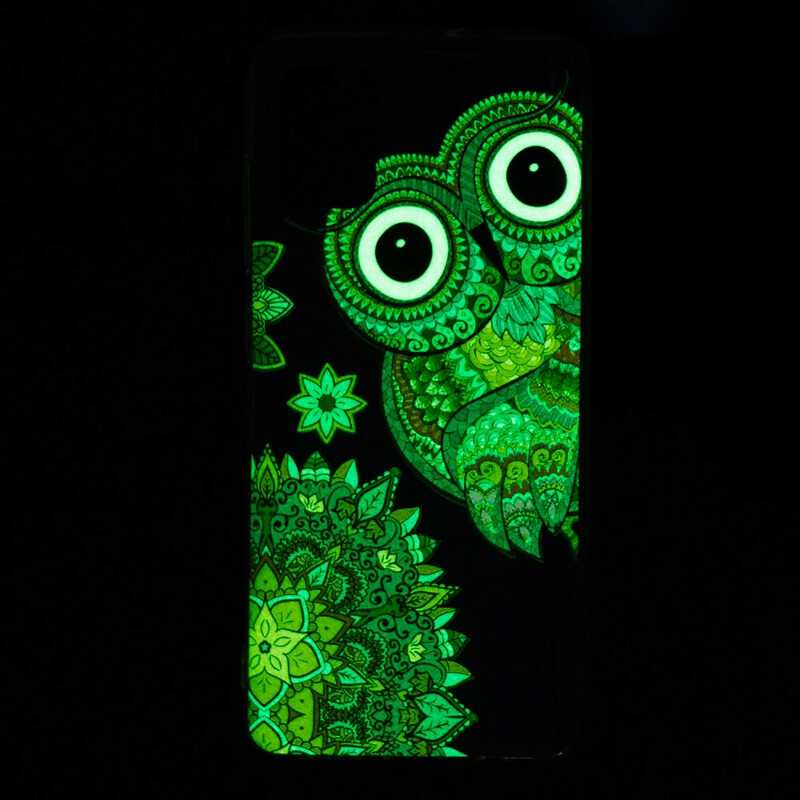 Xiaomi Redmi Note 10 / Nota 10s Capa Fluorescente Coruja