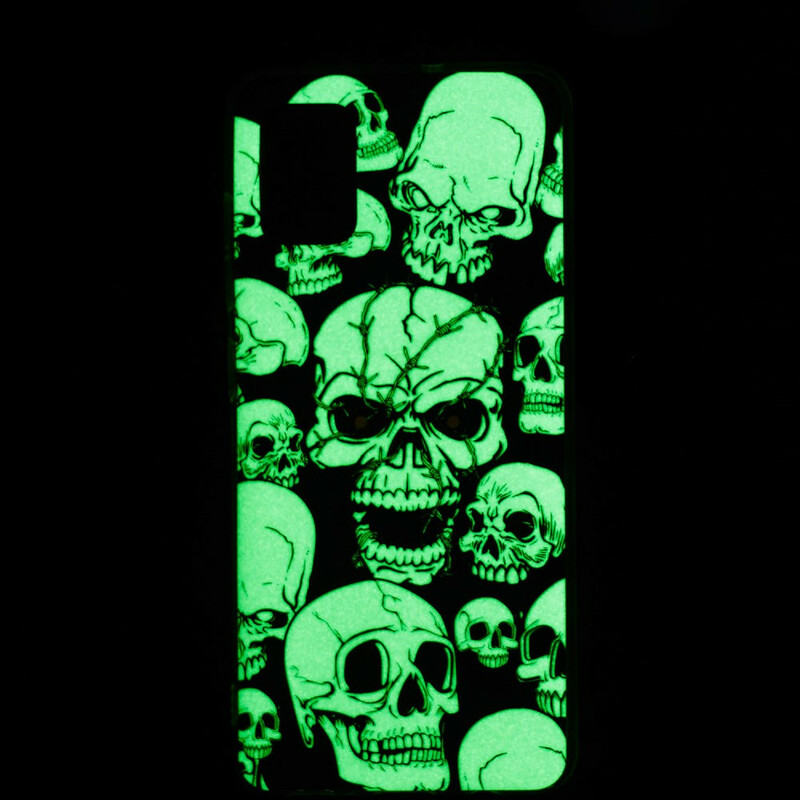 Xiaomi Redmi Note 10 / Nota 10s Capa Fluorescente do Crânio