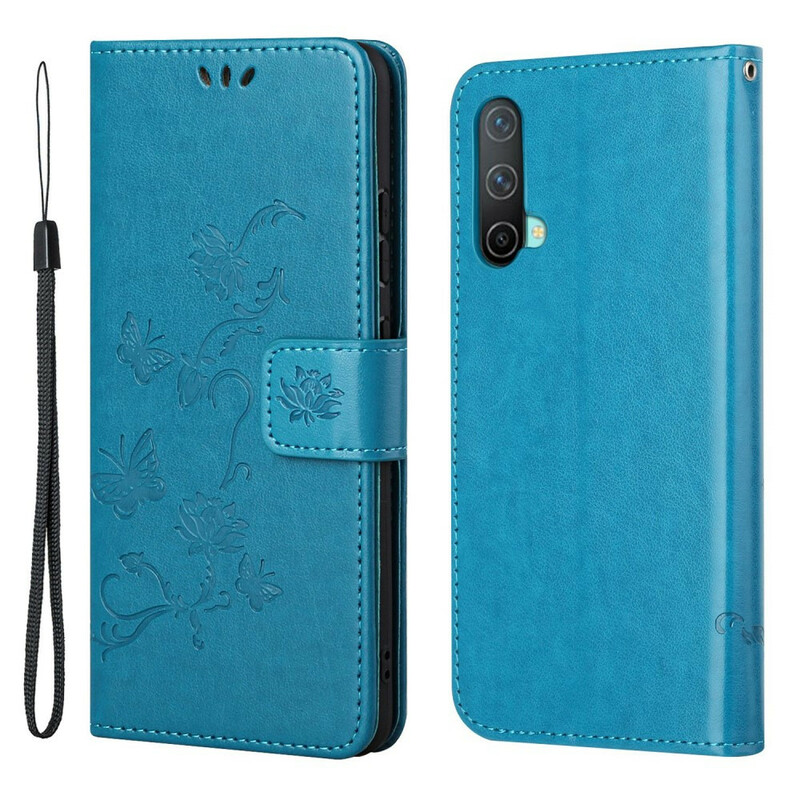 OnePlus Nord CE 5G Borboletas e Flores OnePlus Nord CE 5G Borboletas e Flores