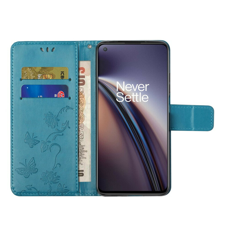 OnePlus Nord CE 5G Borboletas e Flores OnePlus Nord CE 5G Borboletas e Flores