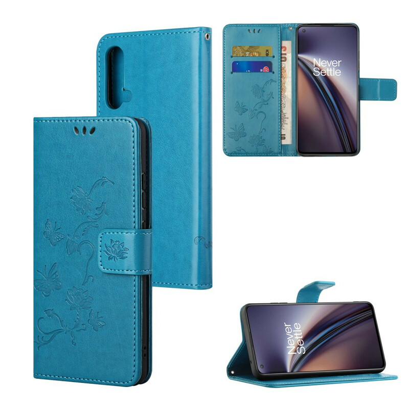 OnePlus Nord CE 5G Borboletas e Flores OnePlus Nord CE 5G Borboletas e Flores