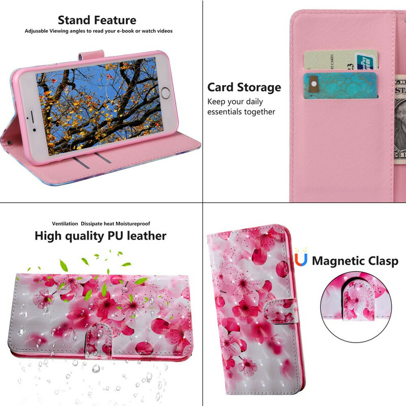 Capa OnePlus Nord CE 5G Flores Rosa