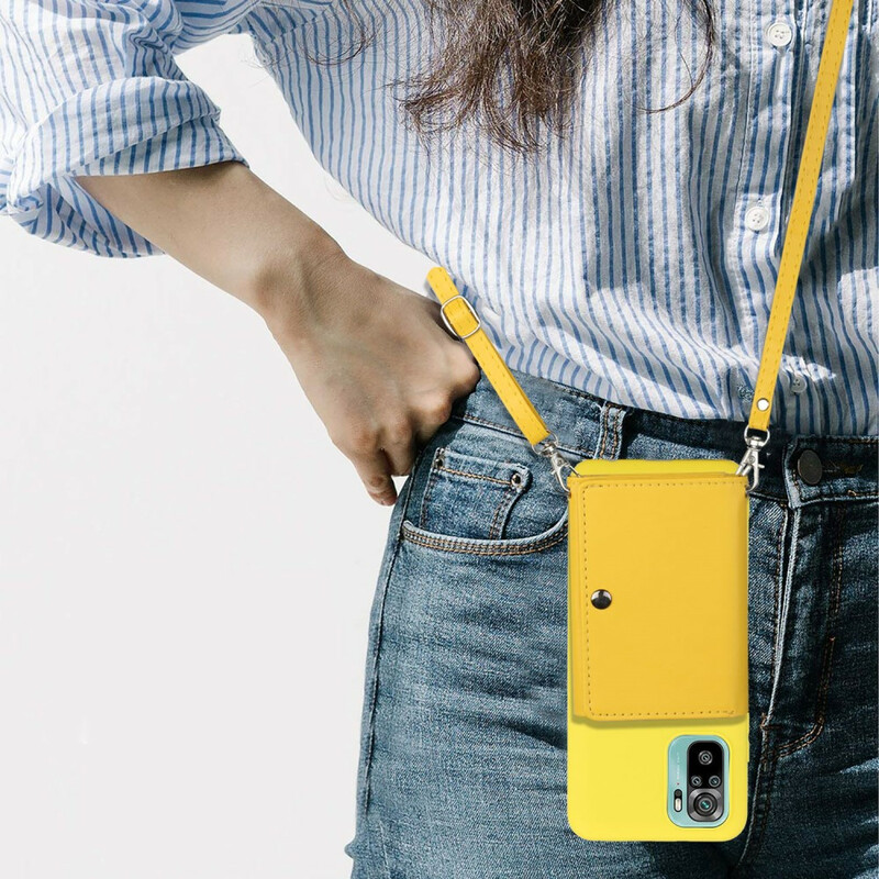 Xiaomi Redmi Note 10 / Nota 10s Capa de cartão de ombro