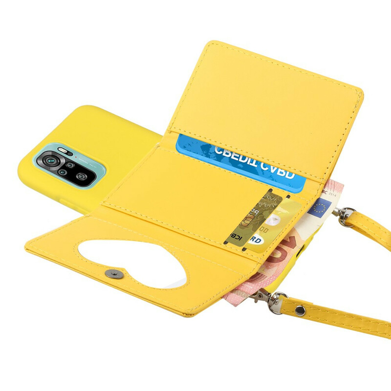 Xiaomi Redmi Note 10 / Nota 10s Capa de cartão de ombro