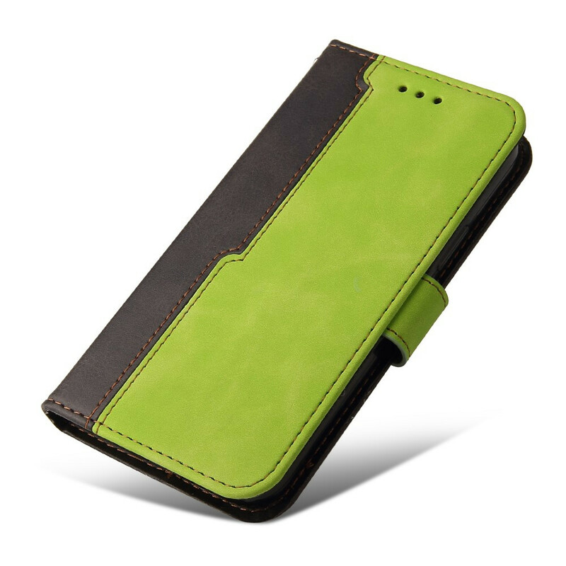 OnePlus Nord CE 5G Capa de couro de duas cores