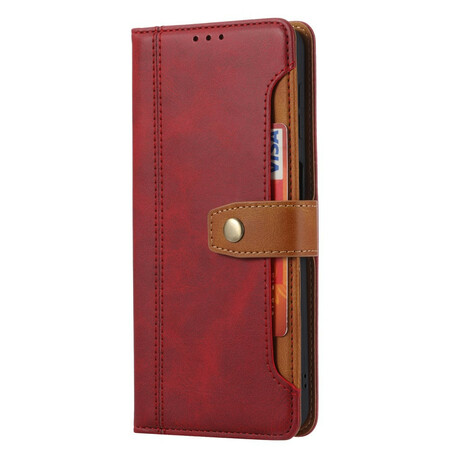 Xiaomi Redmi Note 10 / Nota 10s Capa e Cordão de Cartão Frontal