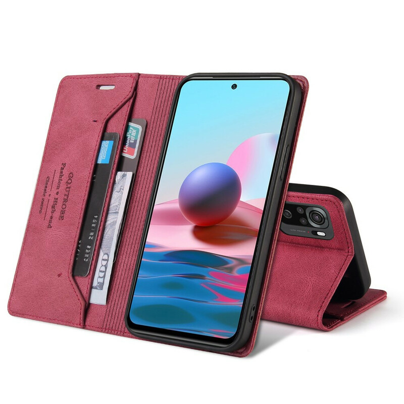 Capa Flip Xiaomi Redmi Note 10 / Nota 10s Leatherette GQ.UTROBE