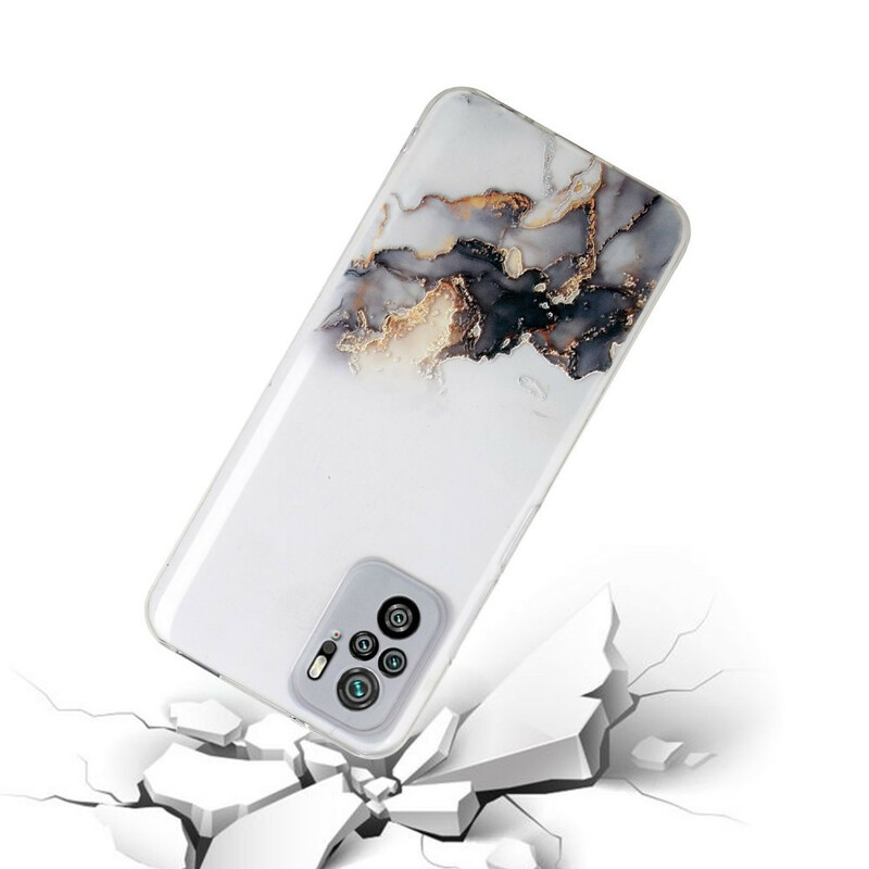 Xiaomi Redmi Note 10 / Nota 10s Efeito Marmoreado da Capa de Silicone
