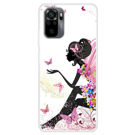 Xiaomi Redmi Note 10 / Nota 10s Capa de Senhora Borboleta