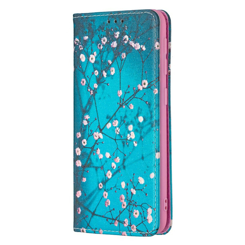 Capa Flip Cover Samsung Galaxy A20e Ramos floridos