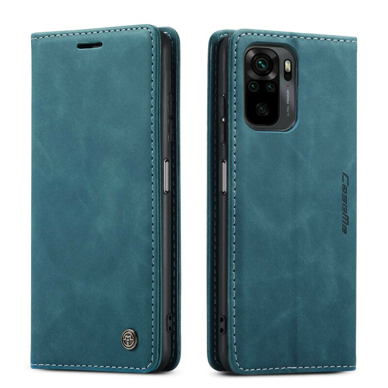 Capa Flip Xiaomi Redmi Note 10 / Nota 10s Efeito Couro CASEME