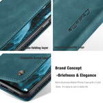 Capa Flip Xiaomi Redmi Note 10 / Nota 10s Efeito Couro CASEME