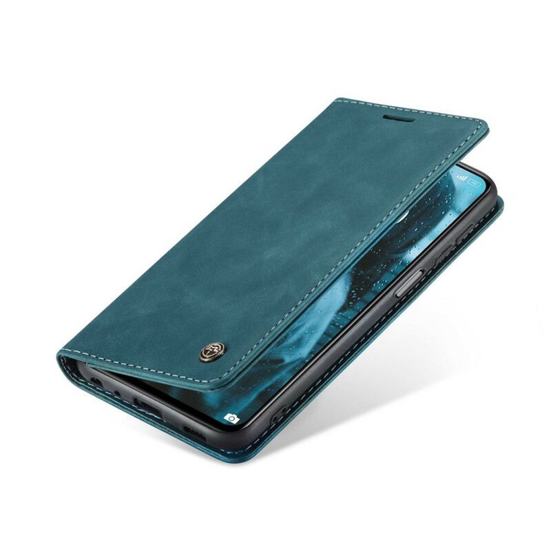 Capa Flip Xiaomi Redmi Note 10 / Nota 10s Efeito Couro CASEME