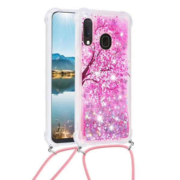 Samsung Galaxy A20e Sequined Case Tree