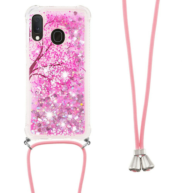 Samsung Galaxy A20e Sequined Case Tree