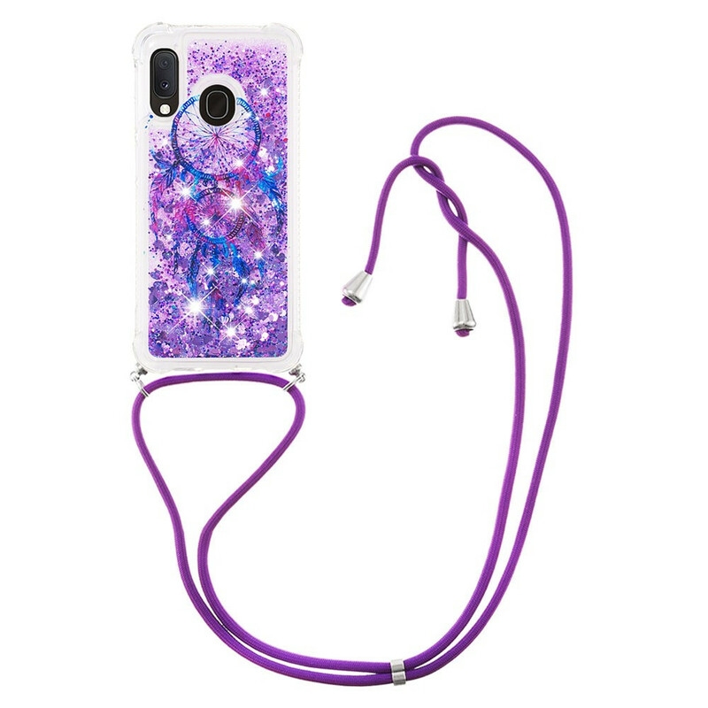 Samsung Galaxy A20e Glitter Case Dreamcatcher