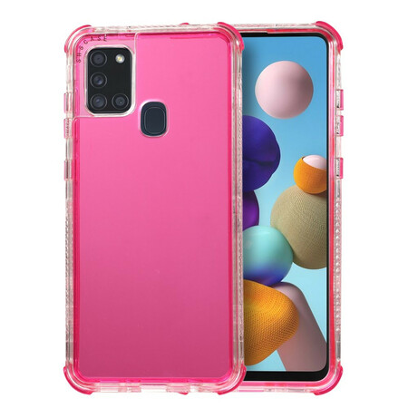 Samsung Galaxy A21s Cantos Colorful Shell reforçados