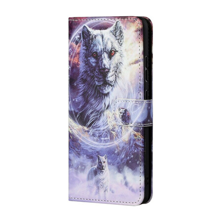 Xiaomi Redmi Note 10 5G / Poco M3 Pro 5G Capa Wolf com Cordão