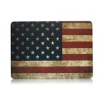 MacBook Pro 13 / Bandeira Americana da Capa de Barras de Toque