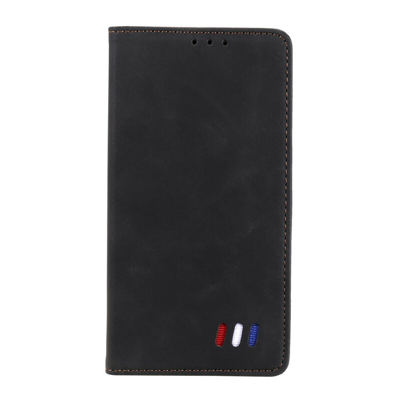 Capa Flip Xiaomi Redmi Note 10 5G / Poco M3 Pro 5G Estilo Couro Tricolor