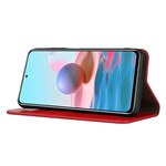 Capa Flip Xiaomi Redmi Note 10 5G / Poco M3 Pro 5G Couro Genuíno