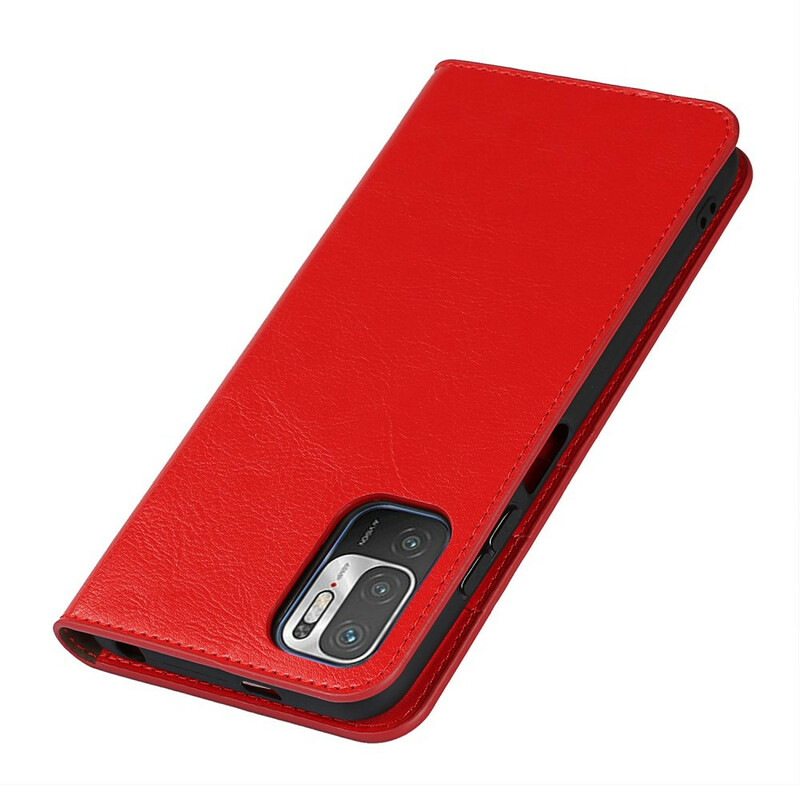 Capa Flip Xiaomi Redmi Note 10 5G / Poco M3 Pro 5G Couro Genuíno