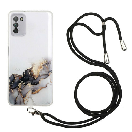 Xiaomi Redmi Note 10 5G / Poco M3 Pro 5G Capa de Cordão de Mármore