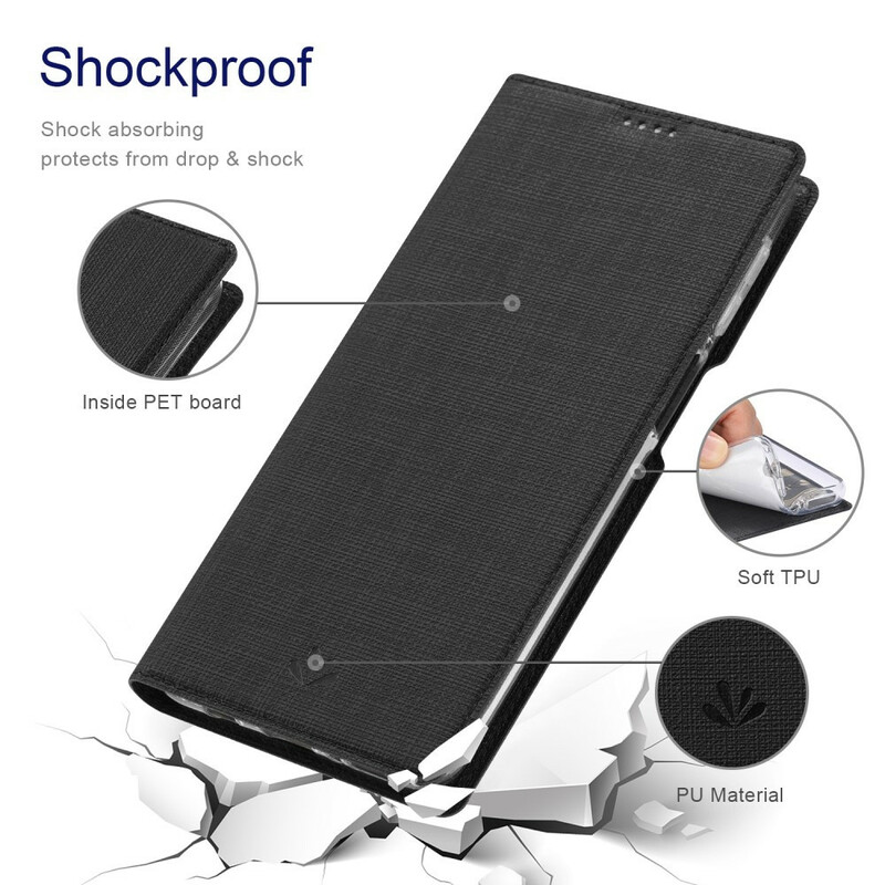 Capa Flip Xiaomi Redmi Note 10 5G / Poco M3 Pro 5G Textured VILI DMX